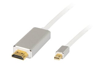 Kabelis mini Display port - HDMI 1.8m cena un informācija | Kabeļi un vadi | 220.lv