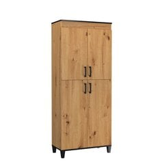 Skapis ADRK Furniture POL17, brūns цена и информация | Шкафы | 220.lv