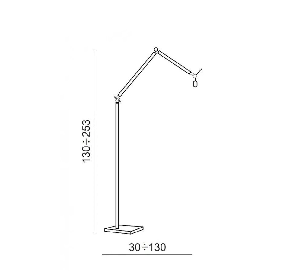 Stāvlampa AZzardo Zyta AZ4193 cena un informācija | Stāvlampas | 220.lv