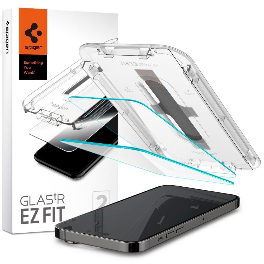 Spigen iPhone 14 Pro цена и информация | Ekrāna aizsargstikli | 220.lv