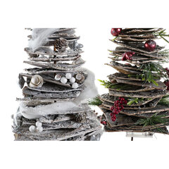 Новогодняя елка DKD Home Decor Береза LED (2 штуки) (26 x 26 x 72 см) цена и информация | Рождественские украшения | 220.lv