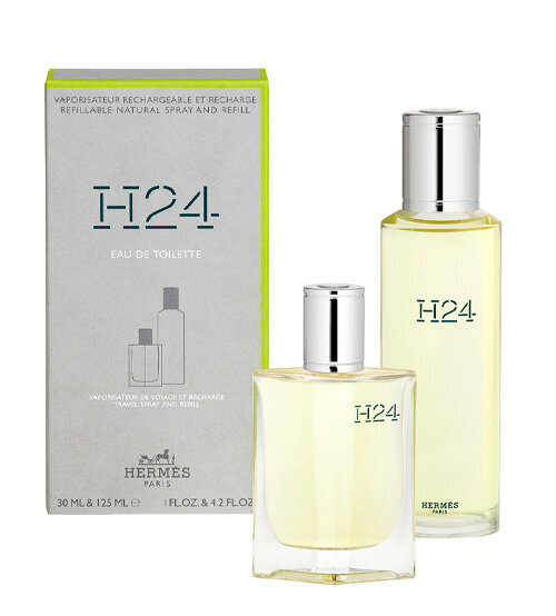 Komplekts Hermès H24 vīriešiem: tualetes ūdens EDT, 30 ml + 12,5 ml cena un informācija | Vīriešu smaržas | 220.lv