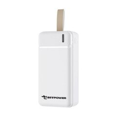 BeePower BP-30 30000mAh Mega Power Bank Lādētājs 2x USB 2.1A Max Izeja / USB-C Micro Ieeja Balta цена и информация | Зарядные устройства Power bank | 220.lv