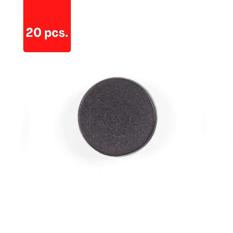 Tāfeles magnēti BI-OFFICE 30 mm, 10 gab., īpaši stiprs, melns sp., iepakojumā 2 gab. cena un informācija | Kancelejas preces | 220.lv