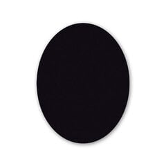Krīta tāfele SECURIT Silhouette, ovāls, 38x30 cm, melns sp. cena un informācija | Kancelejas preces | 220.lv