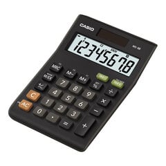 Galda kalkulators CASIO MS-8B, 103 x 147 x 28,8 mm cena un informācija | Kancelejas preces | 220.lv