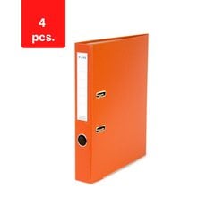 Папка-регистратор ELLER, А4, экономичная, 50 мм, упаковка 4 шт., оранжевая сп. цена и информация | Канцелярия | 220.lv