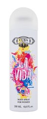 Izsmidzināms dezodorants Cuba La Vida, 200 ml cena un informācija | Cuba Smaržas, kosmētika | 220.lv