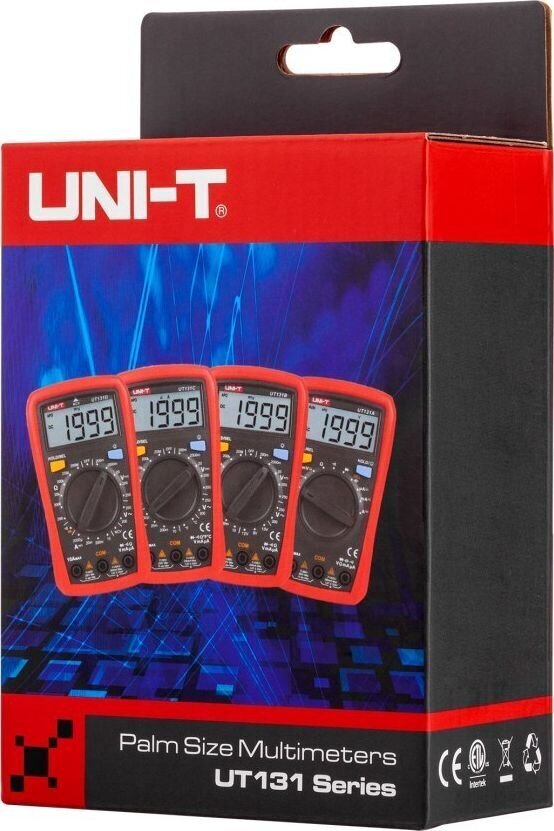 Universāls multimetrs Uni-T UT131A cena un informācija | Rokas instrumenti | 220.lv