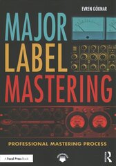 Major Label Mastering: Professional Mastering Process цена и информация | Книги об искусстве | 220.lv