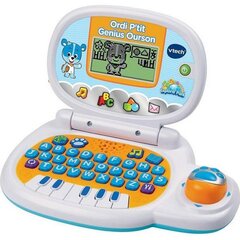 Klēpjdators Vtech Genius Blue Bear 26 x 5,5 x 19,7 cm Izglītojoša rotaļlieta FR cena un informācija | Rotaļlietas zīdaiņiem | 220.lv