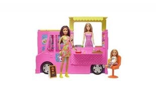 Игрушка для девочки Mattel - Barbie Food Truck With 3 Dolls цена и информация | Игрушки для девочек | 220.lv