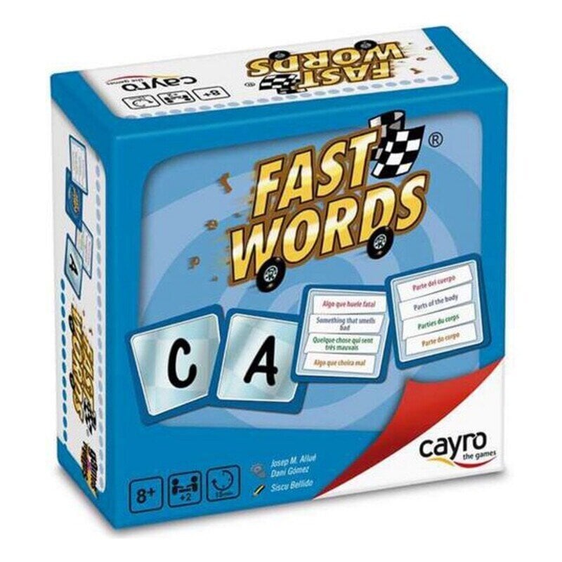 Spēlētāji Fast Words Cayro (ES) cena un informācija | Galda spēles | 220.lv