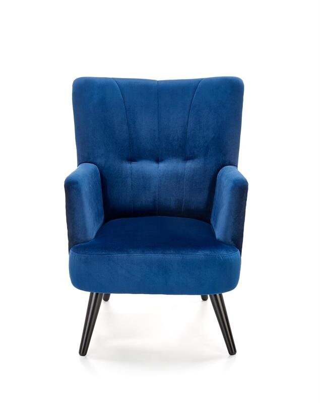 Krēsls Halmar Pagoni, zils cena un informācija | Atpūtas krēsli | 220.lv