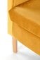 Krēsls Halmar Clubby 2, dzeltens cena un informācija | Atpūtas krēsli | 220.lv