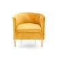 Krēsls Halmar Clubby 2, dzeltens cena un informācija | Atpūtas krēsli | 220.lv