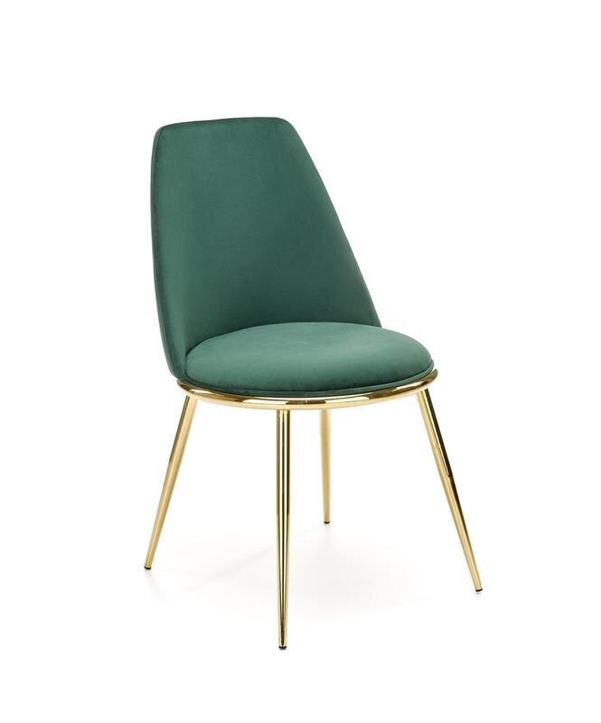 2-u krēslu komplekts Halmar K460, zaļš cena un informācija | Virtuves un ēdamistabas krēsli | 220.lv