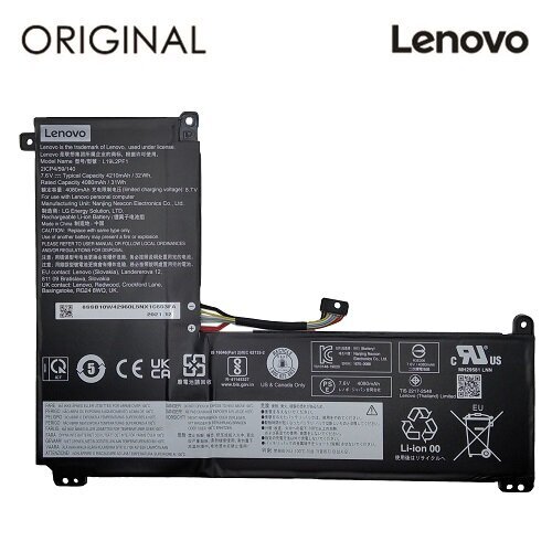 Lenovo L19M2PF1, 4080mAh, Oriģināls cena un informācija | Akumulatori portatīvajiem datoriem | 220.lv