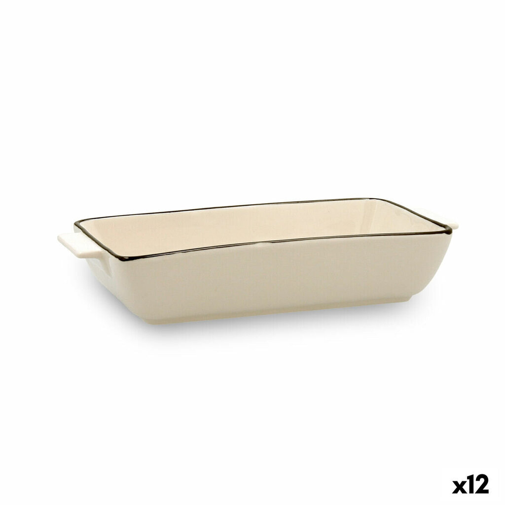 Cepamtrauks Quid Cocco Keramika Balts (23 x 11 x 4,5 cm) cena un informācija | Cepamais papīrs, trauki, formas | 220.lv