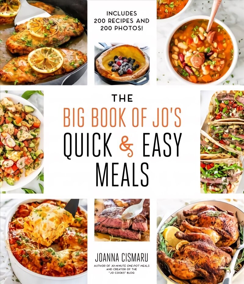 Big Book of Jo's Quick and Easy Meals-Includes 200 recipes and 200 photos! цена и информация | Pavārgrāmatas | 220.lv