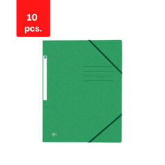 Папка для документов на резинке ELBA OXFORD, А4, картон, зеленый, в упаковке 10 шт. цена и информация | Канцелярия | 220.lv