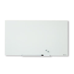 Stikla balta magnētiskā tāfele Nobo Impression Pro, platekrāna 45", 99x56 cm cena un informācija | Kancelejas preces | 220.lv