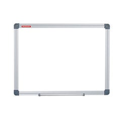 Balta magnētiskā tāfele MEMOBE CLASSIC 150x100 cm, alumīnija rāmis cena un informācija | Kancelejas preces | 220.lv