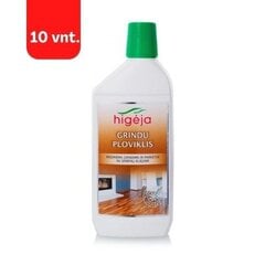 HIGĖJA grīdu tīrīšanas līdzeklis ar linsēklu eļļu, 450 ml, iepakojumā 10 gab. cena un informācija | Tīrīšanas līdzekļi | 220.lv