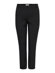 Only Carmakoma женские брюки 15278096*01, черный/белый 5715362828685 цена и информация | Брюки | 220.lv