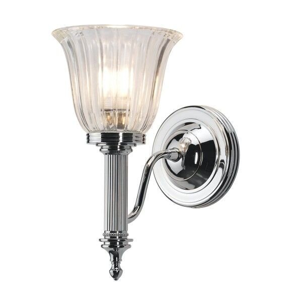 Sienas lampa Elstead Carroll BATH-CARROLL1-PC cena un informācija | Sienas lampas | 220.lv