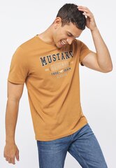 Mustang мужская футболка 1013124*3132, тёмно-бежевый 4058823205276 цена и информация | Мужские футболки | 220.lv