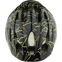 Alpina PICO melnas-neona dzeltenas krāsas ķivere, 50-55cm цена и информация | Шлемы | 220.lv