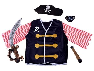 Bērnu pirāta kostīms ar zobenu cena un informācija | Karnevāla kostīmi, maskas un parūkas | 220.lv