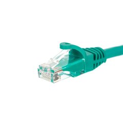 Netrack patch cable RJ45, snagless boot, Cat 5e UTP, 3m red cena un informācija | Kabeļi un vadi | 220.lv