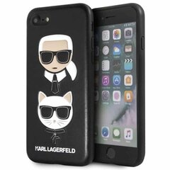 Karl Lagerfeld Karl & Choupette для iPhone SE 2020 / 8 / 7, черный цена и информация | Чехлы для телефонов | 220.lv