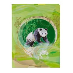 Piezīmju grāmatiņa Goldbuch The Panda, 15x22, 200 lpp. cena un informācija | Burtnīcas un papīra preces | 220.lv