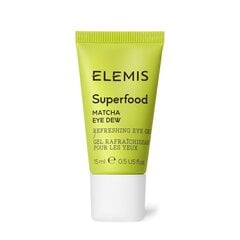 Сыворотка для области вокруг глаз Elemis Superfood Matcha Eye Dew, 15 мл цена и информация | Сыворотки, кремы для век | 220.lv