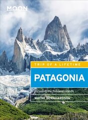 Moon Patagonia (Fifth Edition): Including the Falkland Islands 5th Revised edition cena un informācija | Ceļojumu apraksti, ceļveži | 220.lv