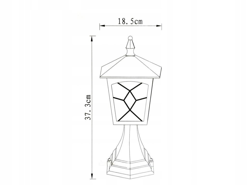 Grīdas āra lampa Italux Lazio 2549-LZ cena un informācija | Āra apgaismojums | 220.lv