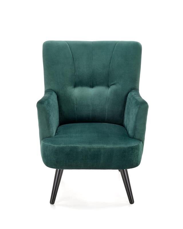 Krēsls Halmar Pagoni, zaļš cena un informācija | Atpūtas krēsli | 220.lv