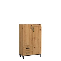 Skapis ADRK Furniture POL15, brūns цена и информация | Шкафы | 220.lv