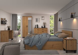 Шкаф ADRK Furniture POL15, коричневый цена и информация | Шкафы | 220.lv
