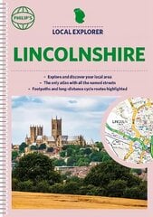 Philip's Local Explorer Street Atlas Lincolnshire cena un informācija | Ceļojumu apraksti, ceļveži | 220.lv