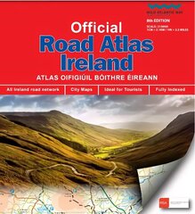 Official Road Atlas Ireland цена и информация | Путеводители, путешествия | 220.lv