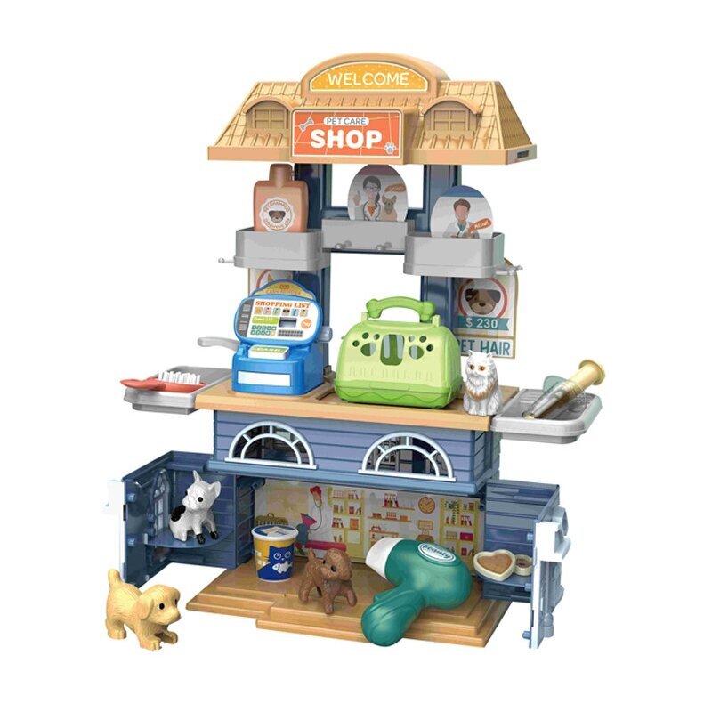 Rotaļlietu veikals ar dzīvniekiem Woopie! цена и информация | Rotaļlietas meitenēm | 220.lv