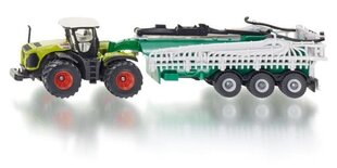 SIKU Claas Xerion traktors ar vakuuma tvertni un smidzinātājiem cena un informācija | Rotaļlietas zēniem | 220.lv