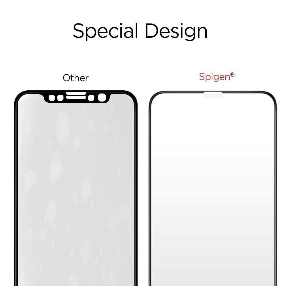 Spigen iPhone 11 Pro Max/XS Max cena un informācija | Ekrāna aizsargstikli | 220.lv