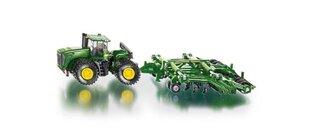 Lauksaimnieka traktors ar kultivatoru bērniem Siku John Deere 9630 1856 cena un informācija | Rotaļlietas zēniem | 220.lv