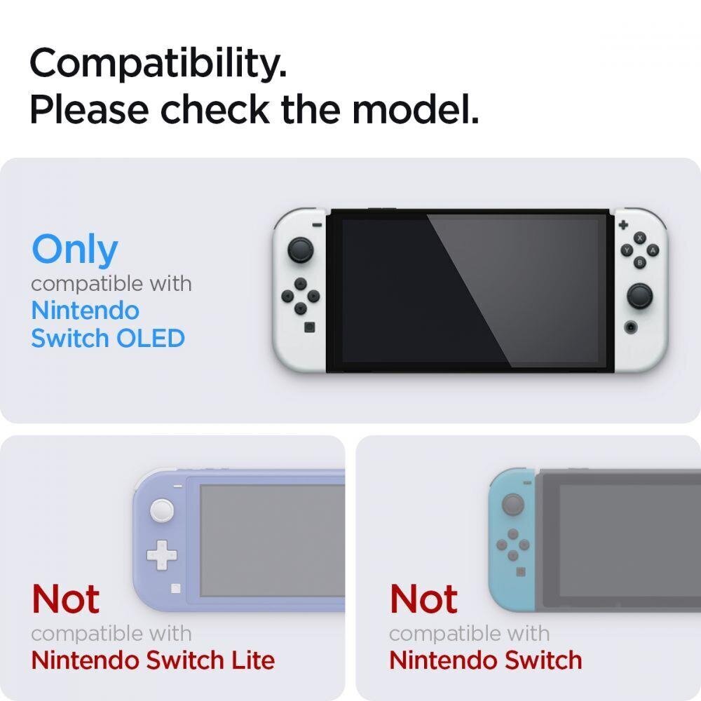 Aizsargājošs rūdīts stikls Nintendo Switch OLED cena un informācija | Gaming aksesuāri | 220.lv