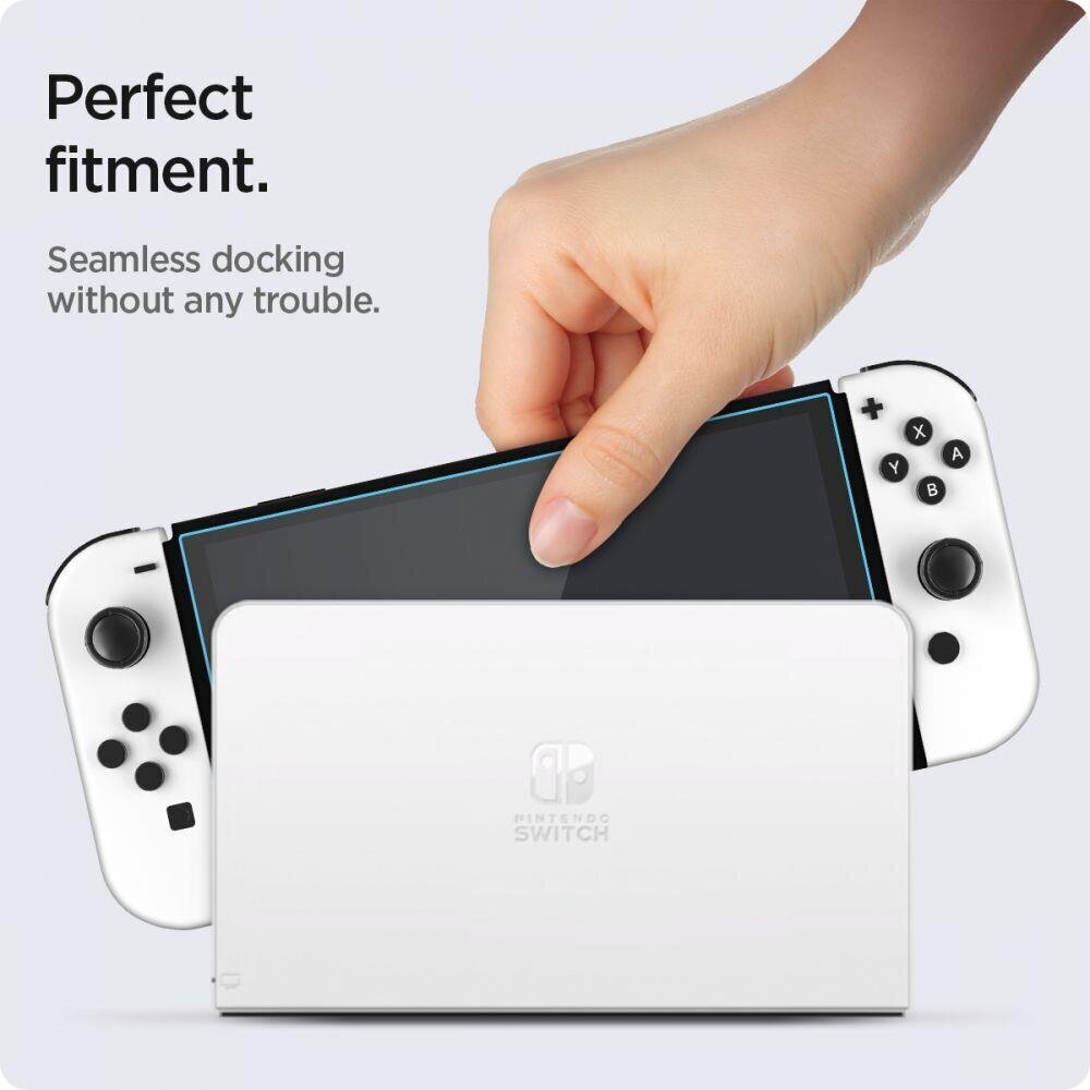 Aizsargājošs rūdīts stikls Nintendo Switch OLED цена и информация | Gaming aksesuāri | 220.lv